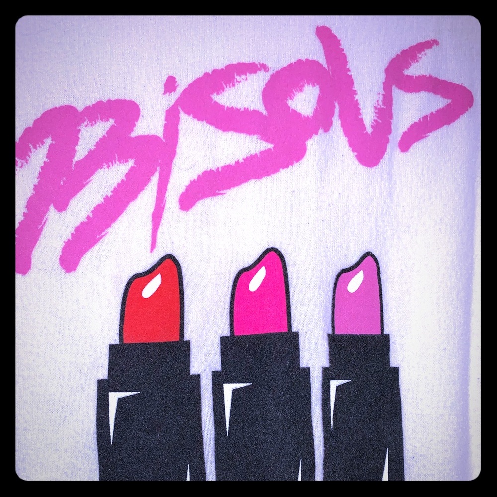 Wildfox Bisous Lipstick Sweatshirt - Picture 3 of 5